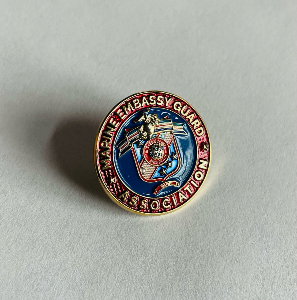 Marine Security Guard Association Mega Lapel Pin Merrick Design